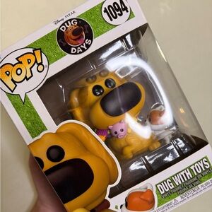 Disney Dug with toys funko pop from dug days